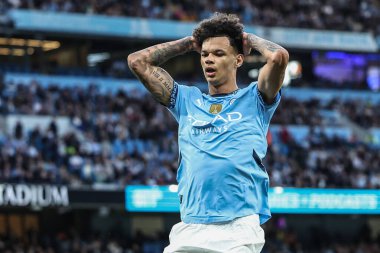 Manchester City 'den Nico O' Reilly, Manchester City ile Wolverhampton Wanderers arasında oynanan Premier League maçında tepki gösterdi.