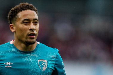 AFC Bournemouth takımından Marcus Tavernier, 3 Mayıs 2025 'te Birleşik Krallık' taki Emirates Stadyumu 'nda oynanan Premier League karşılaşmasında görülüyor.