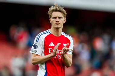 Arsenal 'den Martin Odegaard, İngiltere' nin başkenti Londra 'daki Emirates Stadyumu' nda oynanan Premier League maçı sonrasında takımların yenilgiye uğradığını kabul ediyor.