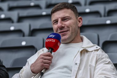 Warrington Wolves 'dan George Williams Betfred Magic Weekend 2025 maçı Huddersfield Giants vs Hull FC' ye karşı St. James 's Park, Newcastle, 4 Mayıs 2025