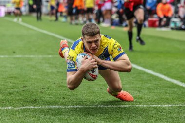 Warrington Wolves 'tan Jake Thewlis Betfred Magic Weekend 2025 maçında Wigan Warriors ile Warrington Wolves arasında 4 Mayıs 2025' te St.James 's Park, Newcastle, İngiltere' de karşılaşacak.
