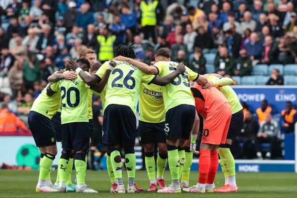 Southampton Premier Lig maçı sırasında Leicester City, Southampton 'a karşı King Power Stadyumu, Leicester, İngiltere, 3 Mayıs 2025