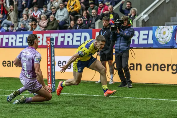 Jake Thewlis Betfred Magic Weekend 2025 maçı sırasında Wigan Warriors, Warrington Wolves 'a karşı St. James' s Park, Newcastle, Birleşik Krallık, 4 Mayıs 2025