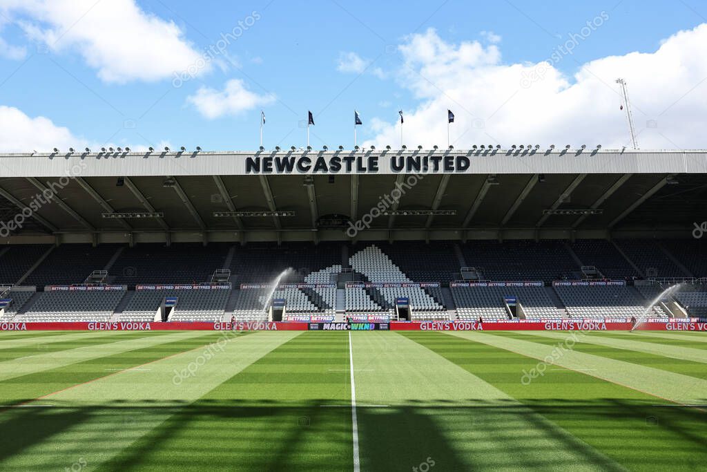 A general view of St James Park during the Betfred Magic Weekend 2025 match Leigh Leopards vs Catalans Dragons at St. James's Park, Newcastle, United Kingdom, 3rd May 2025