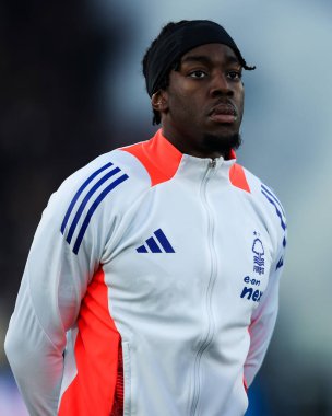 Nottingham Ormanı 'ndan Anthony Elanga Premier League maçı sırasında Crystal Palace, Nottingham Ormanı' na karşı Selhurst Park, Londra, Birleşik Krallık, 5 Mayıs 2025