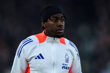 Nottingham Ormanı 'ndan Anthony Elanga Premier League maçı sırasında Crystal Palace, Nottingham Ormanı' na karşı Selhurst Park, Londra, Birleşik Krallık, 5 Mayıs 2025