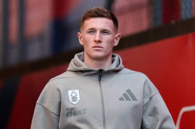 Nottingham Ormanı 'ndan Elliot Anderson, 5 Mayıs 2025' te İngiltere 'de Selhurst Park, Londra' da oynanan Crystal Palace - Nottingham Forest maçı öncesinde geldi.