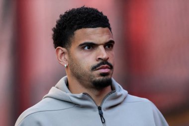 Nottingham Ormanı 'ndan Morgan Gibbs-White, 5 Mayıs 2025' te İngiltere 'nin Selhurst Park kentinde oynanan Crystal Palace - Nottingham Forest maçından önce geldi.