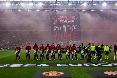 Manchester United, UEFA Avrupa Ligi yarı final maçında Old Trafford, Manchester, Birleşik Krallık 'ta Manchester United ile Athletic Bilbao maçına çıktı.
