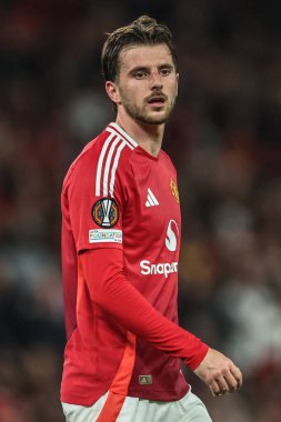 Manchester United ile Manchester United arasında oynanan UEFA Avrupa Ligi yarı final maçında Manchester United ile Manchester United arasında oynanan Old Trafford, Manchester, İngiltere, 8 Mayıs 2022