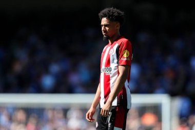 Takımının golcüsü Brentford 'dan Kevin Schade Premier League maçında Ipswich Town, Brentford' a karşı Portman Road, Ipswich, İngiltere 'de 10 Mayıs 2025