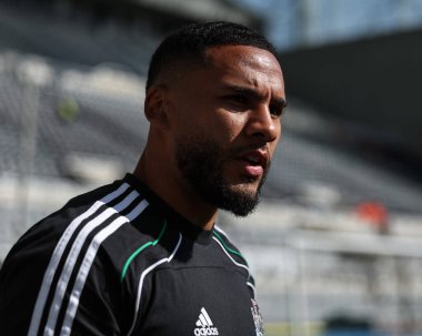 Newcastle United takımından Callum Wilson, 11 Mayıs 2025 'te İngiltere' deki St. James 's Park' ta oynanan Premier League maçı sırasında Chelsea 'ye karşı St.James' s Park 'a geldi.