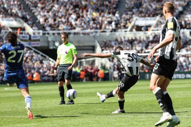 Newcastle United 'tan Bruno Guimares Premier Lig maçında 11 Mayıs 2025' te St. James 's Park, Newcastle' da oynanan Chelsea maçında 2-0 berabere kaldı.