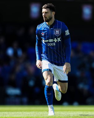 Ipswich Town 'dan Conor Chaplin Premier Lig maçında Ipswich Town, Brentford' a karşı Ipswich Road, Ipswich, Birleşik Krallık, 10 Mayıs 2025