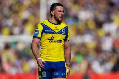 Warrington Wolves 'tan Adam Holroyd, Betfred Challenge Kupası yarı final maçı sırasında Wicked Stadyumu, St Helens, Birleşik Krallık' ta Warrington Wolves - Leopards maçında, 11 Mayıs 2025