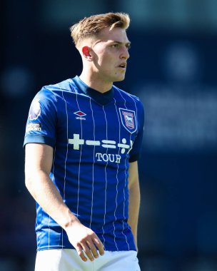 Ipswich Town 'dan Liam Delap Premier Lig maçında Ipswich Town, Brentford' a karşı Ipswich Road, Ipswich, İngiltere, 10 Mayıs 2025