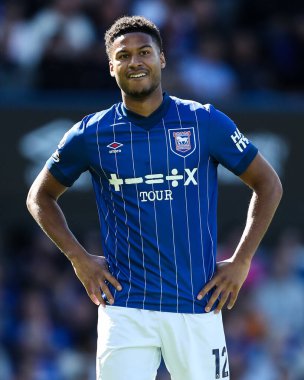 Ipswich Town 'dan Jens Cajuste Premier Lig maçı sırasında Ipswich Town, Brentford' a karşı Portman Road, Ipswich, İngiltere, 10 Mayıs 2025