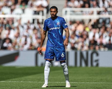 Chelsea 'den Levi Colwill Premier Lig karşılaşmasında Newcastle United, Chelsea' ye karşı St. James 's Park, Newcastle, İngiltere, 11 Mayıs 2025