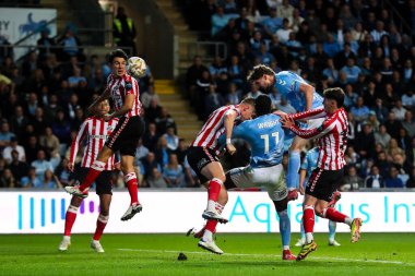 Coventry City 'den Jack Rudoni, Coventry Building Society Arena, Coventry, Birleşik Krallık, 9 Mayıs 202' de Coventry City ve Sunderland maçında Sky Bet Şampiyonası Palyoff yarı final maçında 1-1 'lik skora ulaştı.