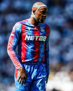 Kristal Saray 'dan Jean-Philippe Mateta, Premier Lig karşılaşmasında Tottenham Hotspur' a karşı Crystal Palace Tottenham Hotspur Stadyumu, Londra, 11 Mayıs 2025