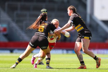 St Helens 'ten Jodie Cunningham, 11 Mayıs 2025' te St Helens - York City Knights arasındaki Betfred Kadınlar Challenge Kupası yarı final maçında elendi.