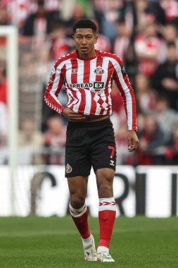 Gökyüzü İddia Şampiyonası Playoff yarı final maçı sırasında Sunderland ile Coventry City Stadyumu, Sunderland, İngiltere, 13 Mayıs 2025 'te karşılaştı.