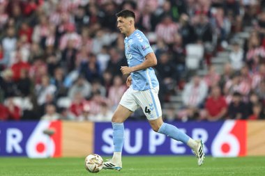 Coventry City 'den Bobby Thomas Gökyüzü İddia Şampiyonası Playoff Yarı final maçı sırasında Sunderland ile Coventry City Stadyumu, Sunderland, Birleşik Krallık, 13 Mayıs 2025