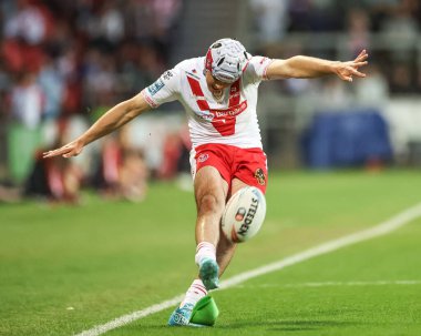 St. Helens 'den George Whitby, 15 Mayıs 202' de St Helens - Catalans Dragons maçında 11.