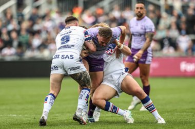 Warrington Wolves takımından Ben Currie, 18 Mayıs 202 'de İngiltere' nin Wakefield şehrinde oynanan 11. Betfred Süper Lig karşılaşmasında Wakefield Trinity vs Warrington Wolves 'a karşı mücadele etti.