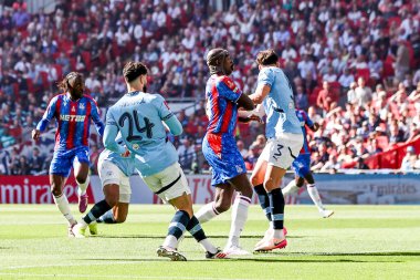 Kristal Saray 'dan Eberechi Eze, 17 Mayıs 202' de Londra 'nın Wembley Stadyumu' nda oynanan FA Cup Finali karşılaşmasında 1-0 berabere kaldı.