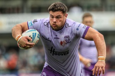 Warrington Wolves takımından Joe Philbin, 18 Mayıs 2025 'te İngiltere' nin Wakefield Stadyumu 'nda oynanan 11.