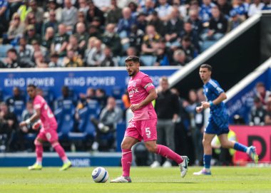 Ipswich Town 'dan Sam Morsy Premier Lig maçı sırasında Leicester City, Ipswich Town' a karşı King Power Stadyumu, Leicester, İngiltere, 18 Mayıs 2025