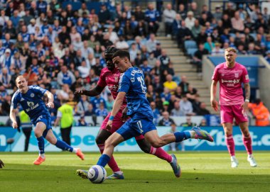 Leicester City 'den Bilal El Khannouss, 18 Mayıs 2025' te King Power Stadyumu 'nda Leicester City ile Ipswich Town arasında oynanan Premier League maçında gol attı.