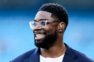 Micah Richards, 20 Mayıs 202 tarihinde Etihad Stadyumu 'nda oynanan Premier League karşılaşması öncesinde tepki gösterdi.