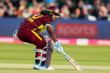 Batı Hint Adaları Kadınları 'ndan Hayley Matthews, 21 Mayıs 202' de Spitfire Ground, Canterbury 'de 1.