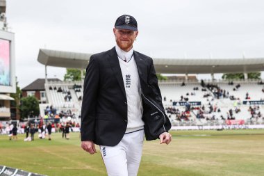 İngiltere kaptanı Ben Stokes, Rothesay Test Maçı 1. Gün İngiltere, Trent Bridge, Nottingham 'da Zimbabwe' ye karşı, 22 Mayıs 202