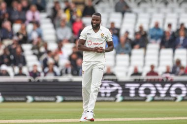 Zimbabve 'den Tanaka Chivanga Rothesay Test Maçı 1. Gün İngiltere, Trent Köprüsü, Nottingham, 22 Mayıs 202' de Zimbabwe 'ye karşı.