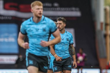 Hull FC 'den Tom Briscoe, Betfred Süper Lig 12. raundunda Leigh Leopards, Hull FC' ye karşı Leigh Spor Köyü, Leigh, İngiltere, 22 Mayıs 2025