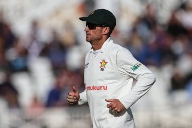 Zimbabwe 'den Sean Williams 1. Rothesay Deneme Maçı' nda İngiltere, Trent Bridge, Nottingham 'da Zimbabwe' ye karşı, 22 Mayıs 2025
