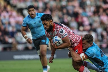 Leigh Leopards 'dan Isaac Liu, 22 Mayıs 2025' te Leigh Spor Köyü 'nde oynanan 12. Betfred Süper Lig karşılaşmasında sakatlandı.