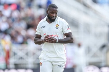 Zimbabwe 'den Tanaka Chivanga Rothesay Test Maçı 2. Gün İngiltere' ye karşı Trent Köprüsü, Nottingham, Birleşik Krallık, 23 Mayıs 2025