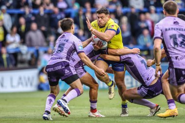 Warrington Wolves 'tan Joe Philbin, 23 Mayıs 2025' te Warrington, İngiltere 'deki Halliwell Jones Stadyumu' nda oynanan 12.