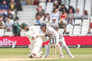 Zimbabwe 'den Sikandar Raza, 24 Mayıs 2025' te İngiltere 'nin Trent Bridge, Nottingham kentinde oynanan Rothesay Test Maçı 3.