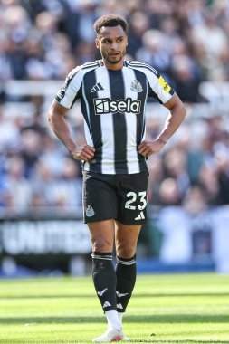 Newcastle United 'dan Jacob Murphy Premier League maçı sırasında Newcastle United Everton' a karşı St. James 's Park, Newcastle, İngiltere, 25 Mayıs 2025