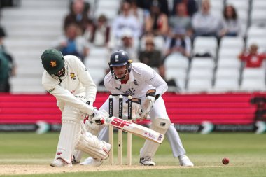 Zimbabwe 'den Sikandar Raza, 24 Mayıs 2025' te İngiltere 'nin Trent Bridge, Nottingham kentinde oynanan Rothesay Test Maçı 3.