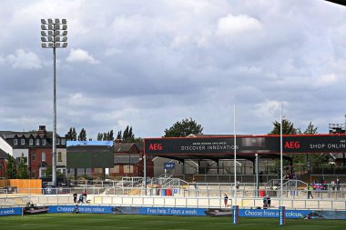 DIY Kitchens Stadyumu 'nun Betfred Süper Ligi maçından önceki genel görüntüsü Wakefield Trinity - Salford Red Devils maçı DIY Kitchens Stadyumu, Wakefield, Birleşik Krallık, 25 Mayıs 2025