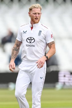 İngiltere kaptanı Ben Stokes, Rothesay Test Maçı 'nda 3. Gün İngiltere, Trent Bridge, Nottingham' da Zimbabwe 'ye karşı, 24 Mayıs 2025
