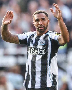 Newcastle United takımından Callum Wilson, 25 Mayıs 2025 'te St. James' s Park, Newcastle 'da oynanan Premier League maçı sırasında taraftarlarına duygusal bir veda yaptı.