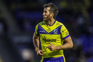 Warrington Wolves 'tan Stefan Ratchford 12. Betfred Süper Lig karşılaşmasında Warrington Wolves, Hull KR' a karşı Halliwell Jones Stadyumu, Warrington, Birleşik Krallık, 23 Mayıs 2025
