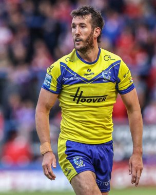 Warrington Wolves 'tan Stefan Ratchford 12. Betfred Süper Lig karşılaşmasında Warrington Wolves, Hull KR' a karşı Halliwell Jones Stadyumu, Warrington, Birleşik Krallık, 23 Mayıs 2025